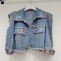 Cardigan single breasted short jacket