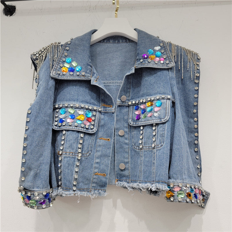 Cardigan single breasted short jacket