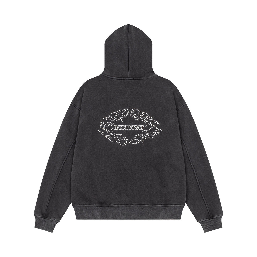 Napoleon's court hooded cardigan sweatshirt jacket