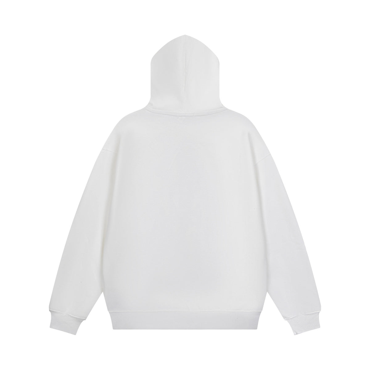 Letter printed diamond studded camouflage hooded sweatshirt