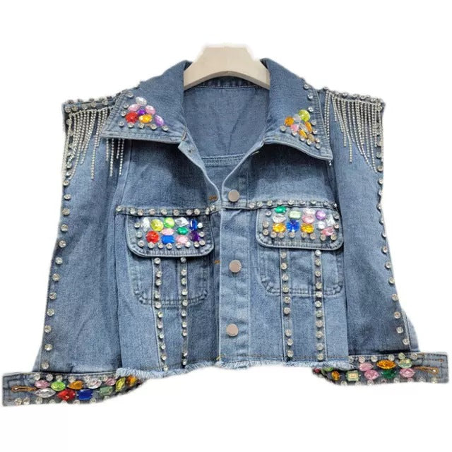 Cardigan single breasted short jacket