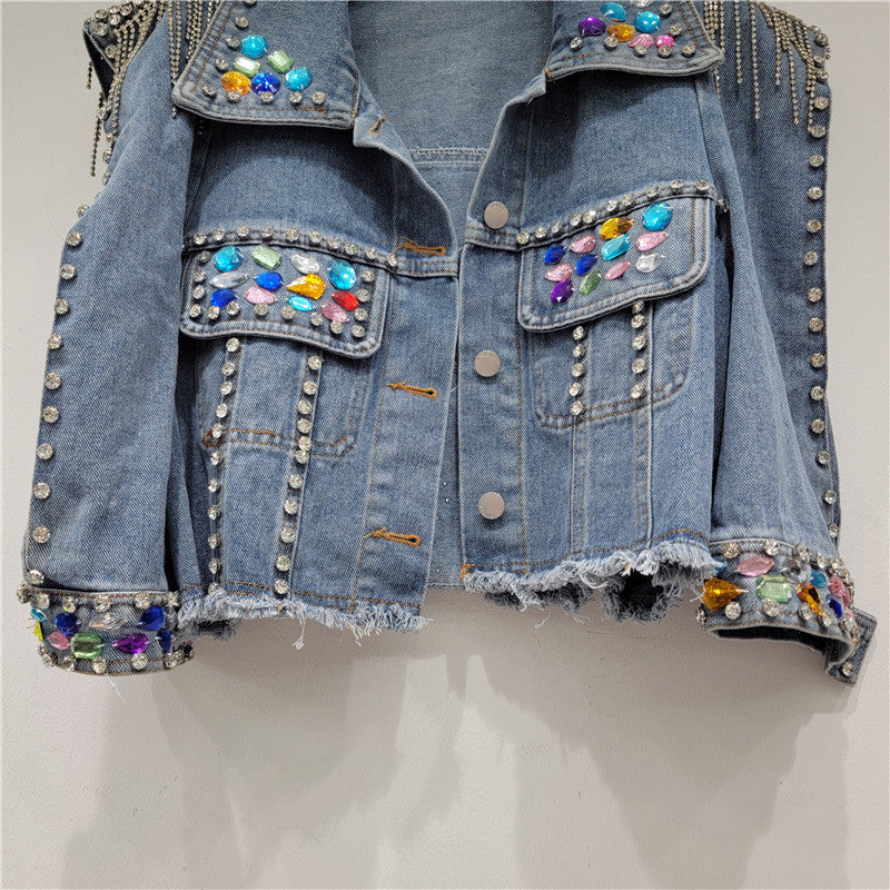 Cardigan single breasted short jacket